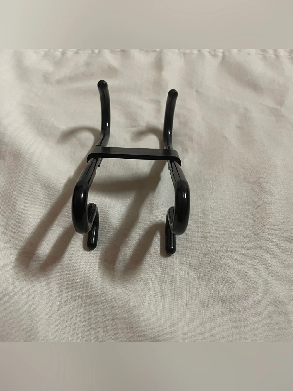 Small Black Plastic Storage Hook